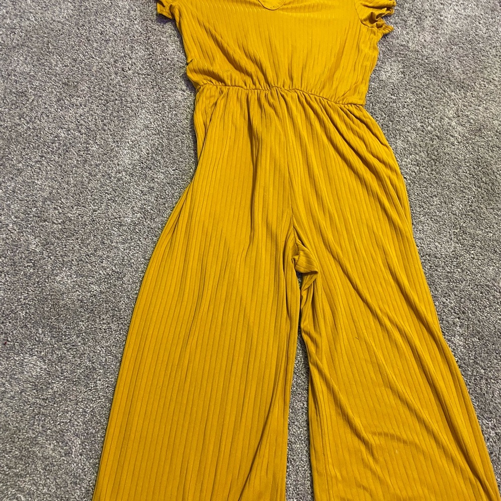 Mustard jumpsuit
